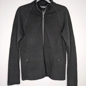 Ibex Shak Jacket Full Zip 100% Merino Wool Warm Outdoor Hiking Outerwear